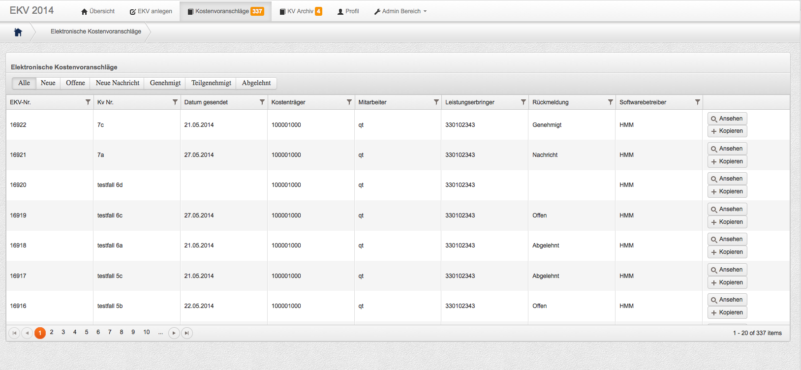 Quas GmbH Screenshot