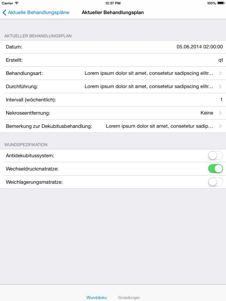 Wunddoku app