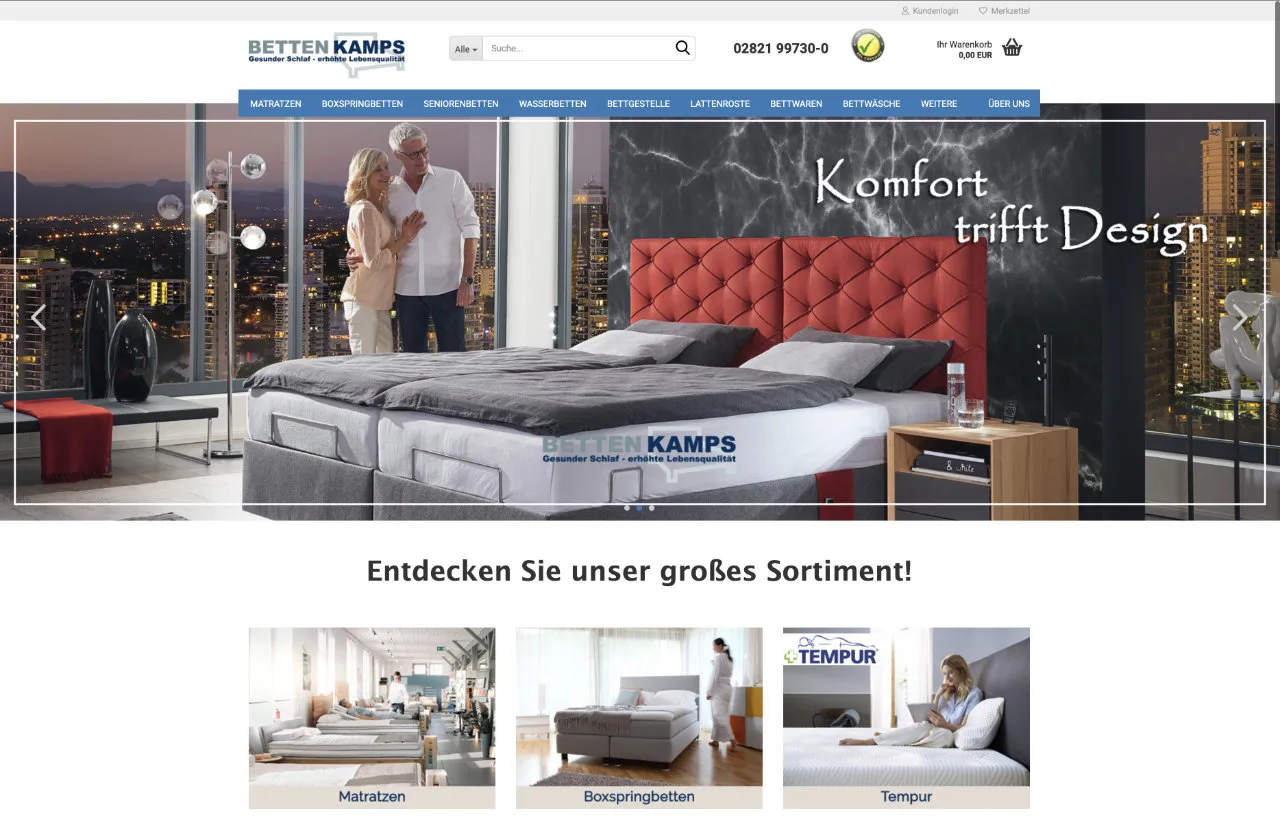 Betten Kamps Homepage
